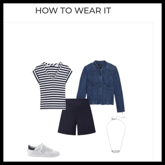 NWT WHBM Slip-On Shorts - Picture 12 of 13